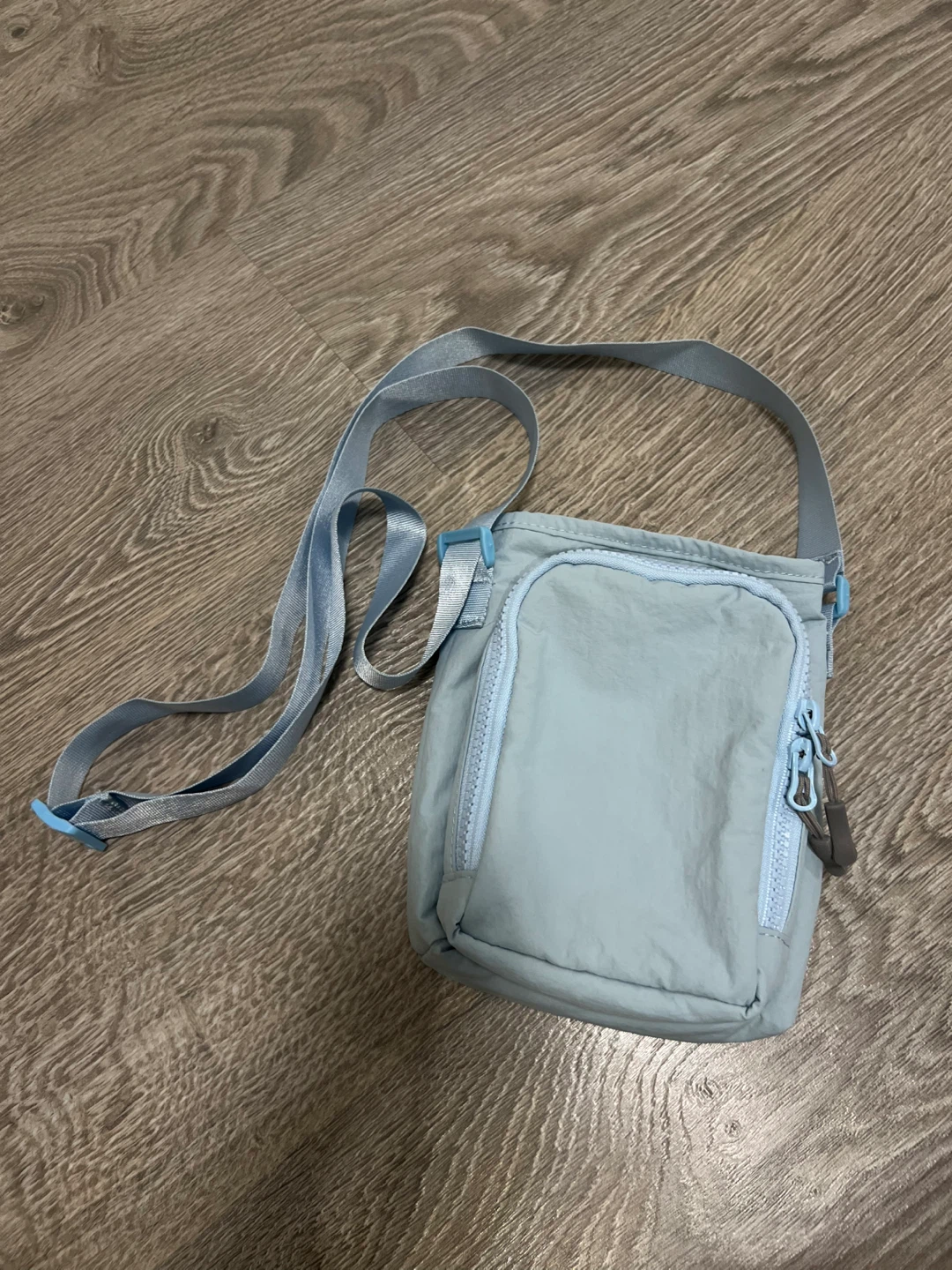 Side-Entry Crossbody Bag Blue