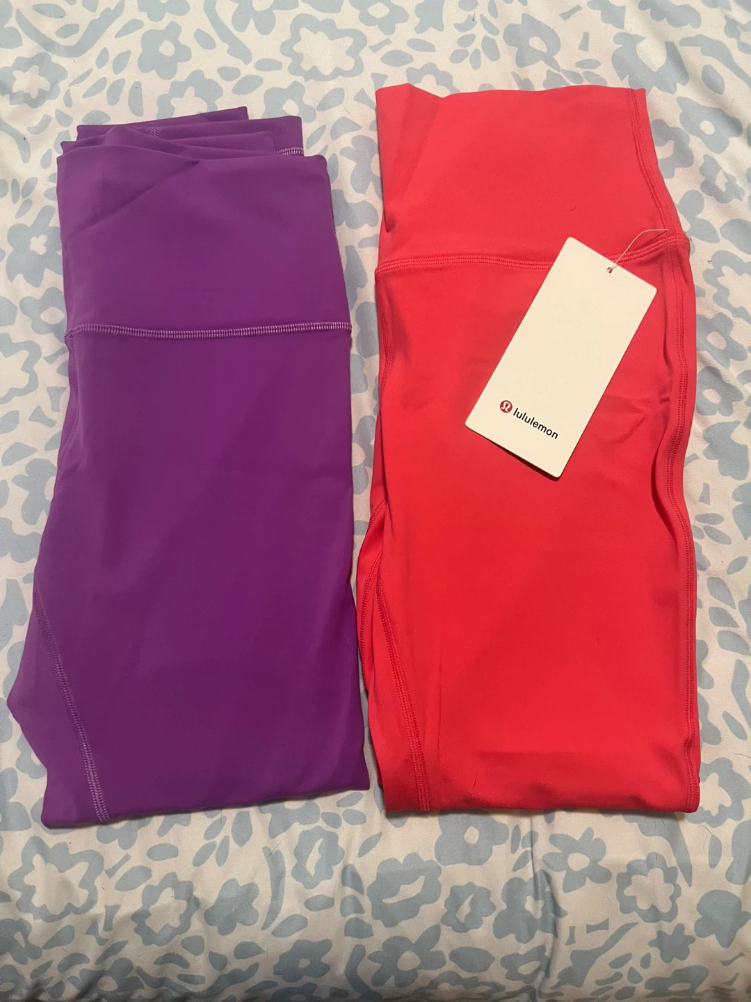 Lululemon Align HR Pant 25" Red and purple