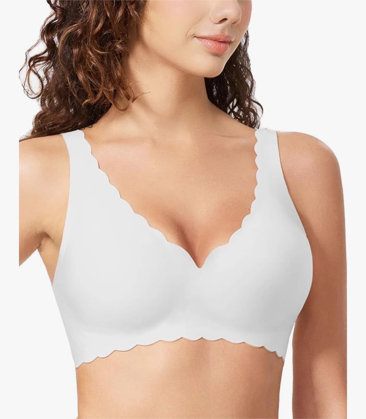 MOEOOZLLO Second-Skin Feel Bra - Size S