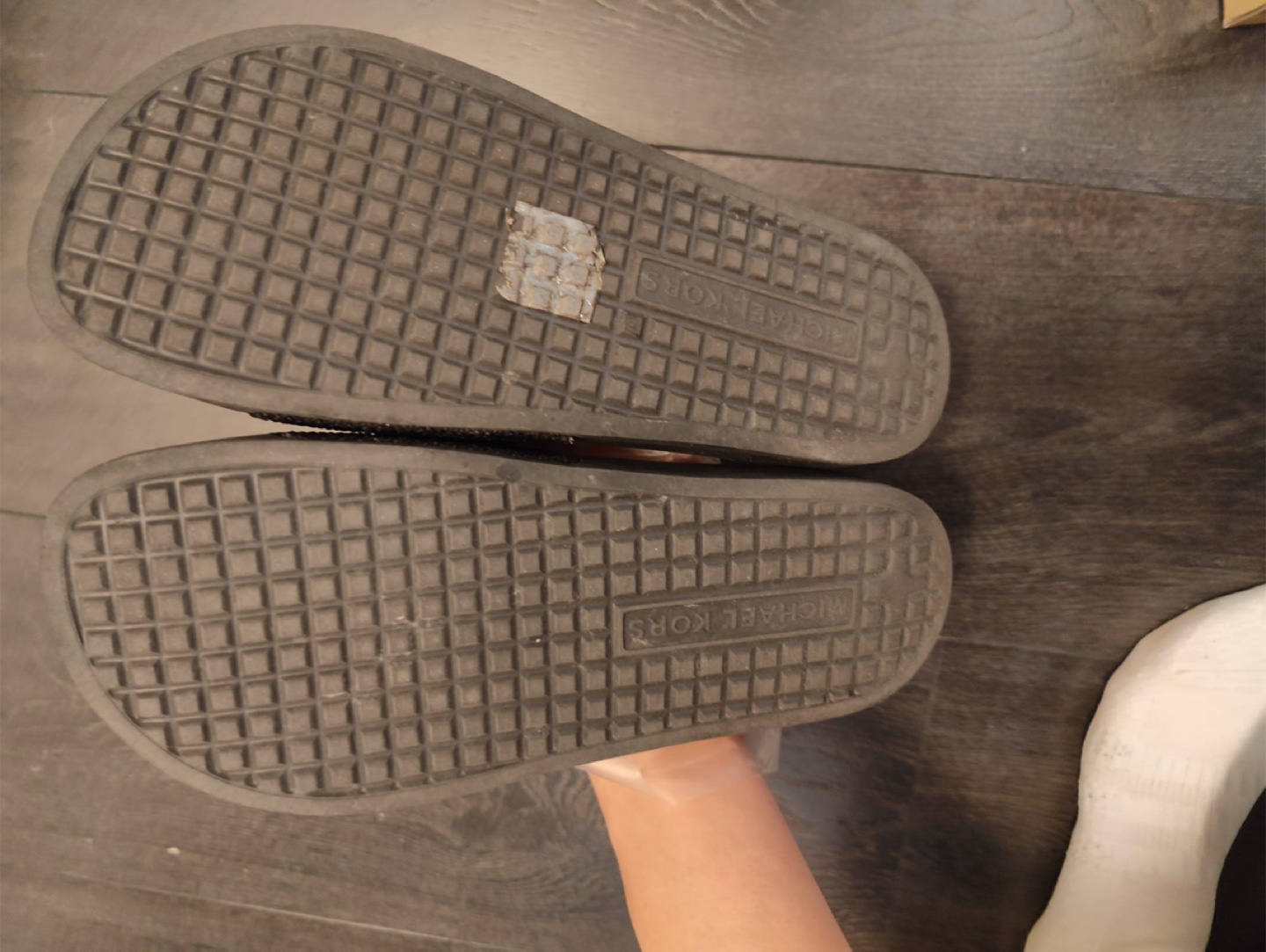 Michael Kors Black Embellished Slides - photo 2