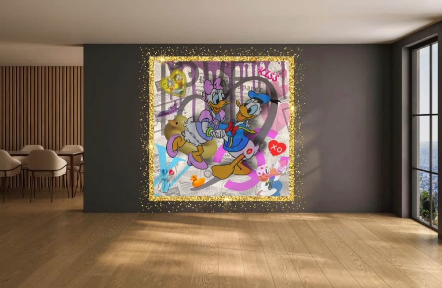 Love Ducks wall art