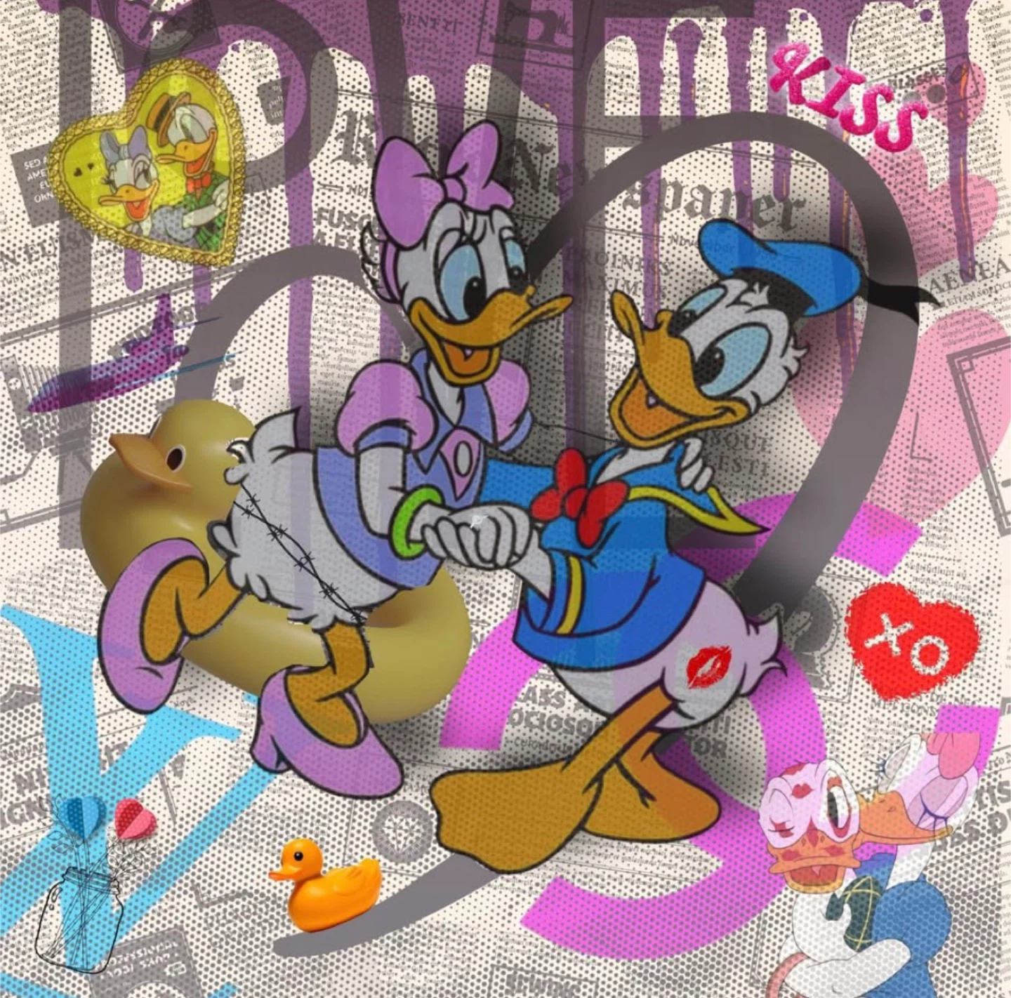 Love Ducks wall art - photo 2