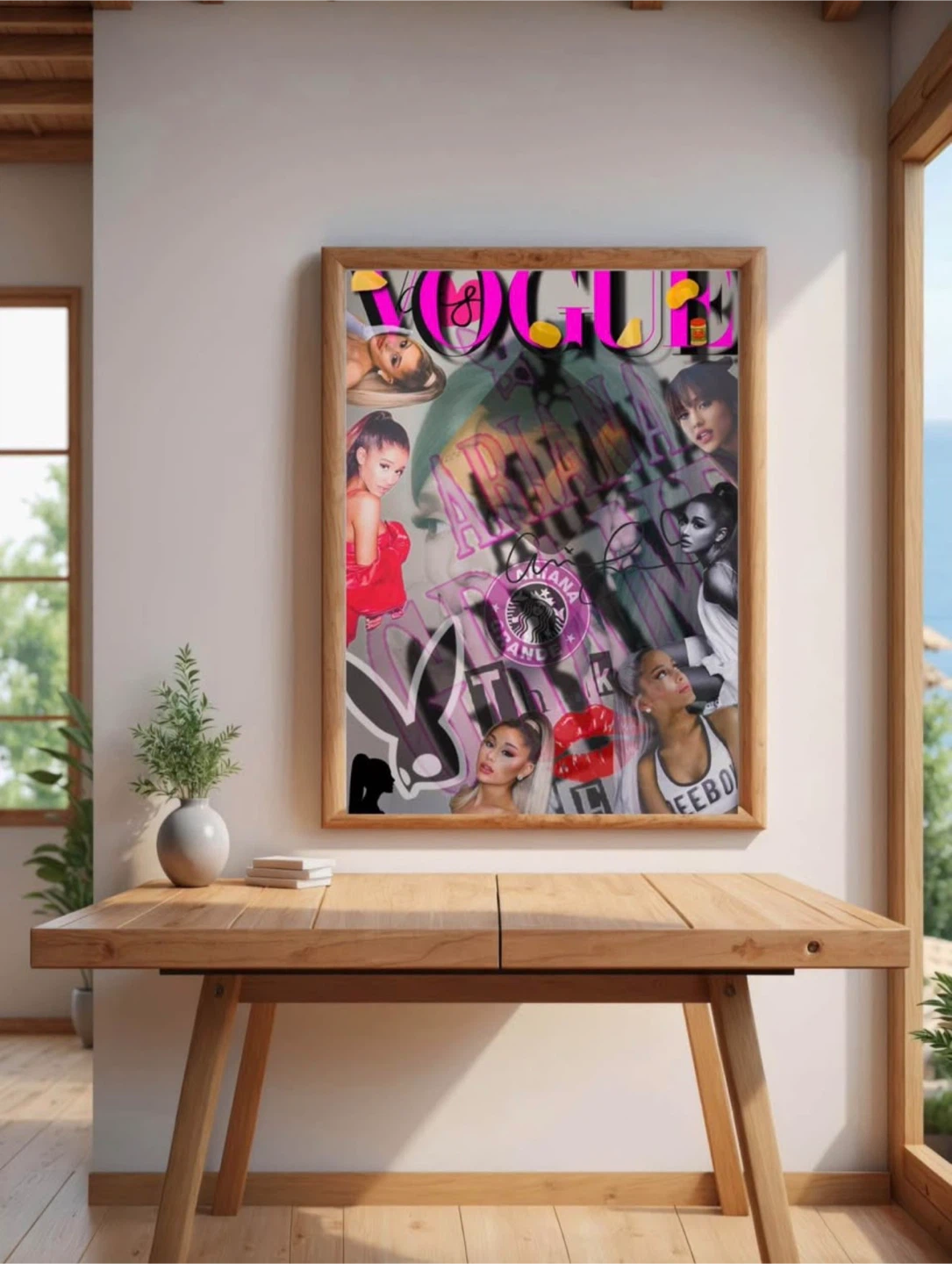 Ariana Grande wall art
