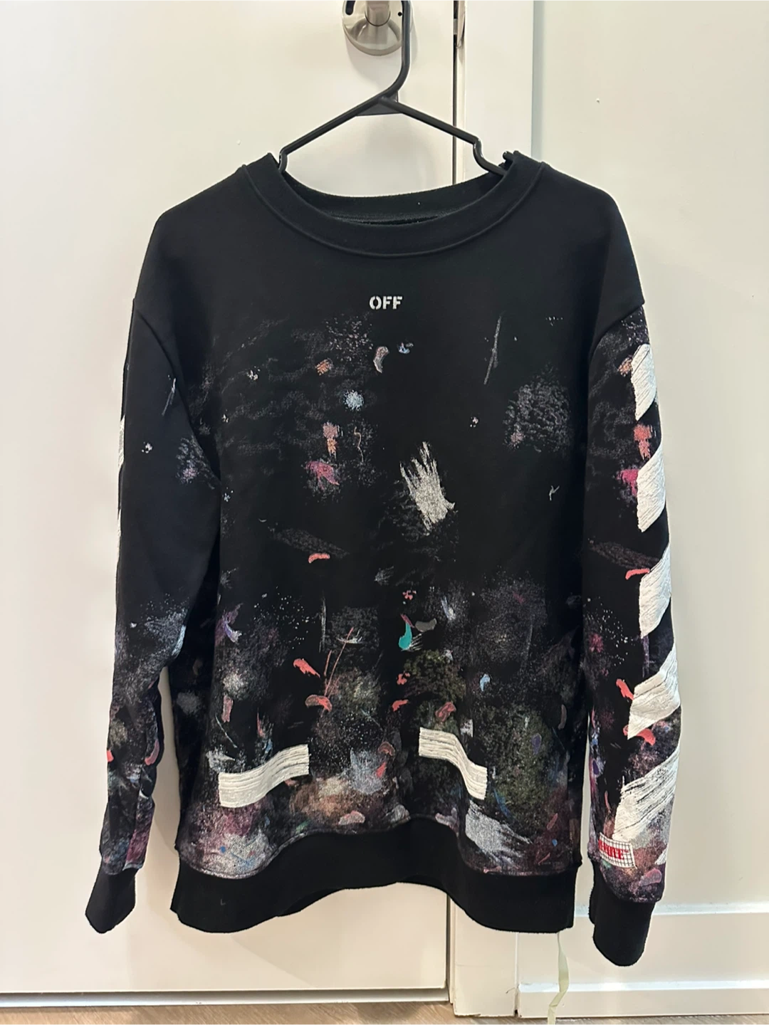 Off-White 'Galaxy' Crewneck Sweatshirt - photo 3