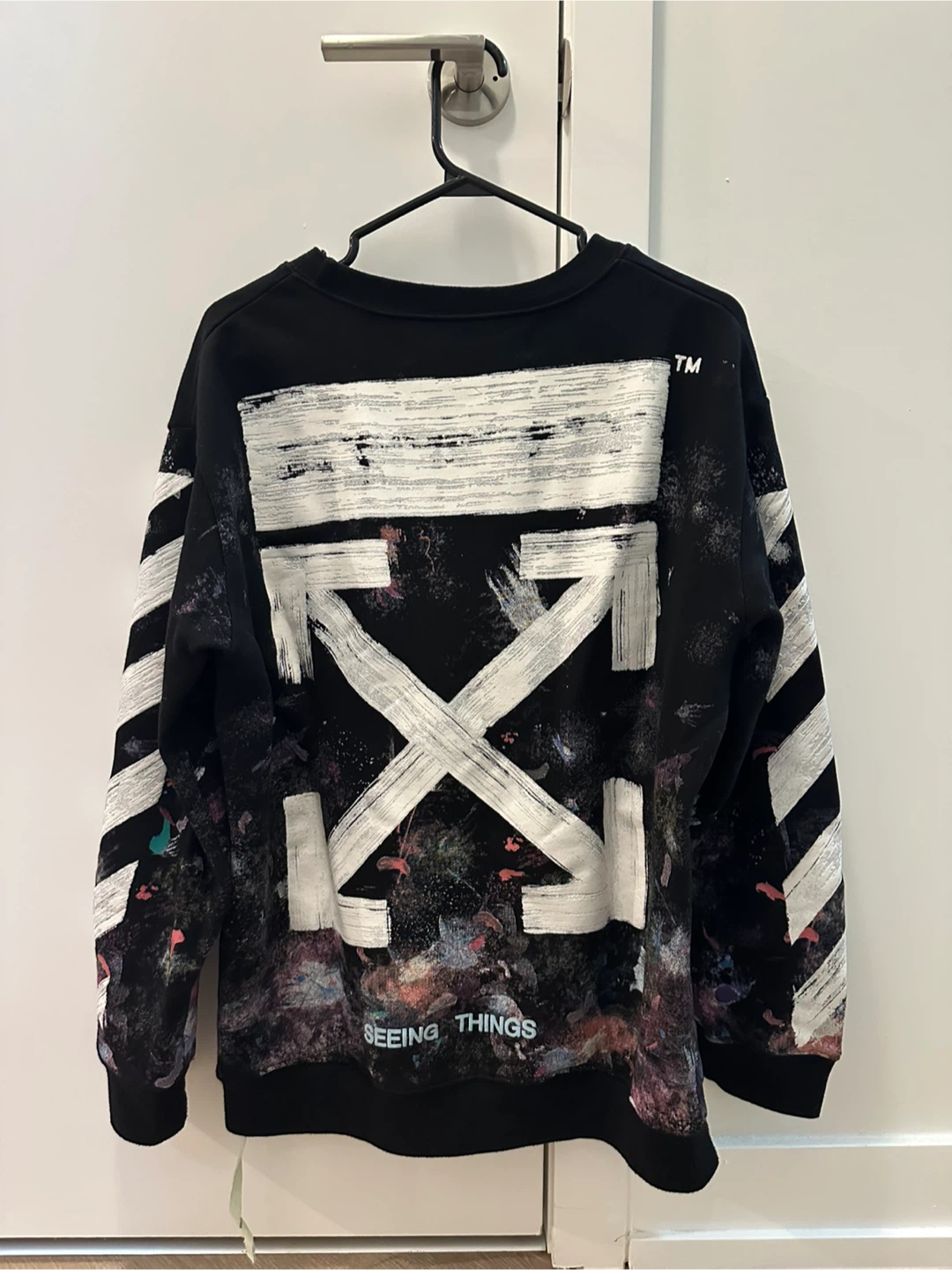 Off-White 'Galaxy' Crewneck Sweatshirt - photo 4