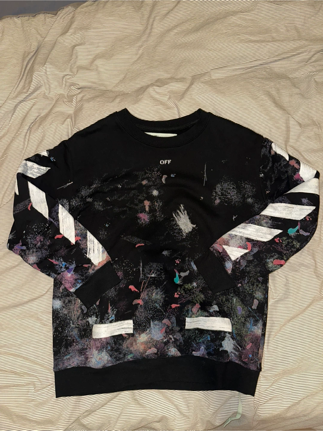 Off-White 'Galaxy' Crewneck Sweatshirt