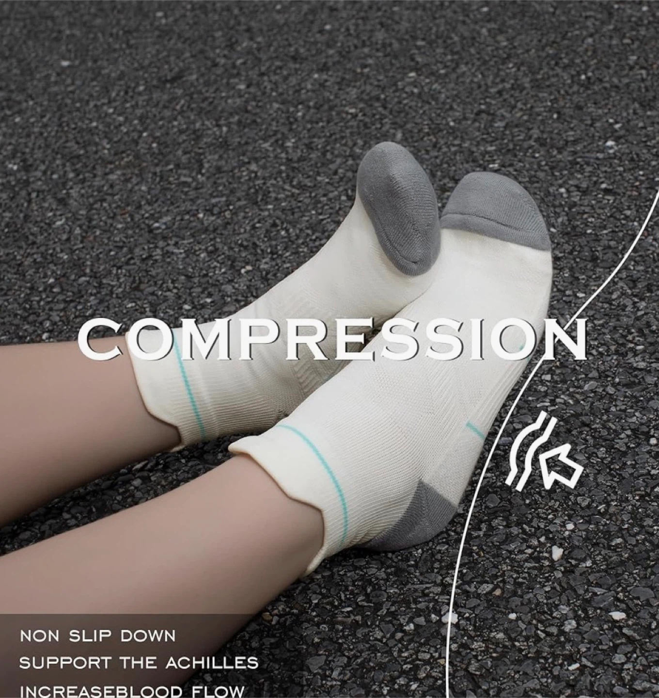 Brisira Coolmax Ankle Socks - Size S (US 5-8) - photo 4