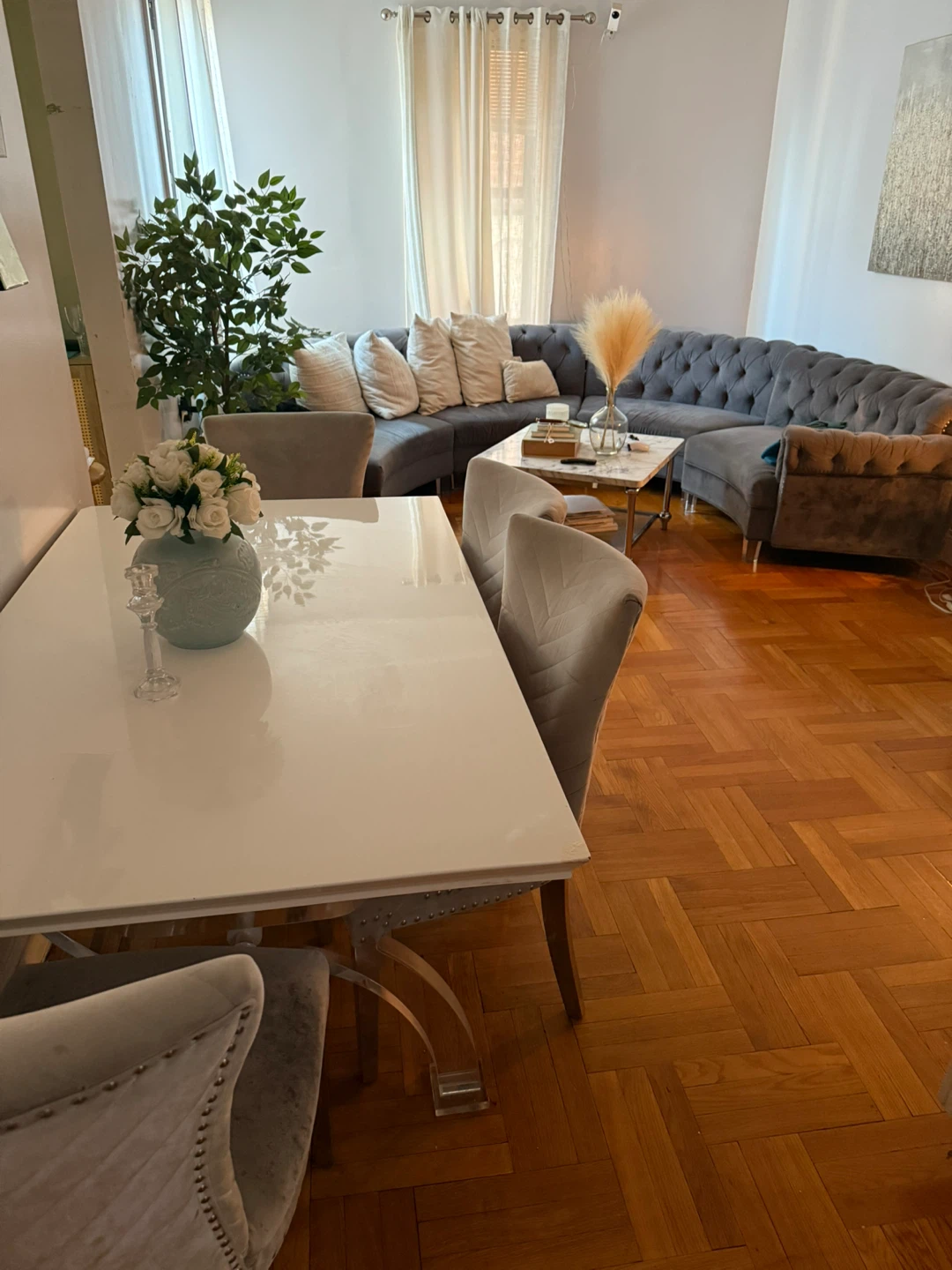 Dining Table with 4 Chairs - photo 2