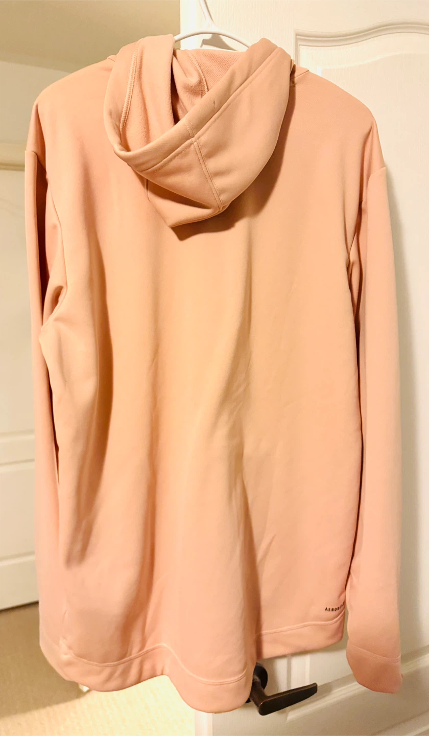 Adidas M GG LC Hoodie - L/G - Peach - New with Tags - photo 3