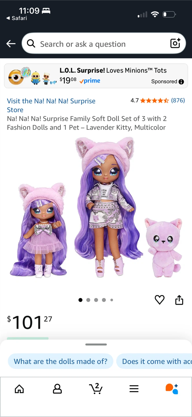 Na! Na! Na! Surprise Family Soft Doll Set - photo 4