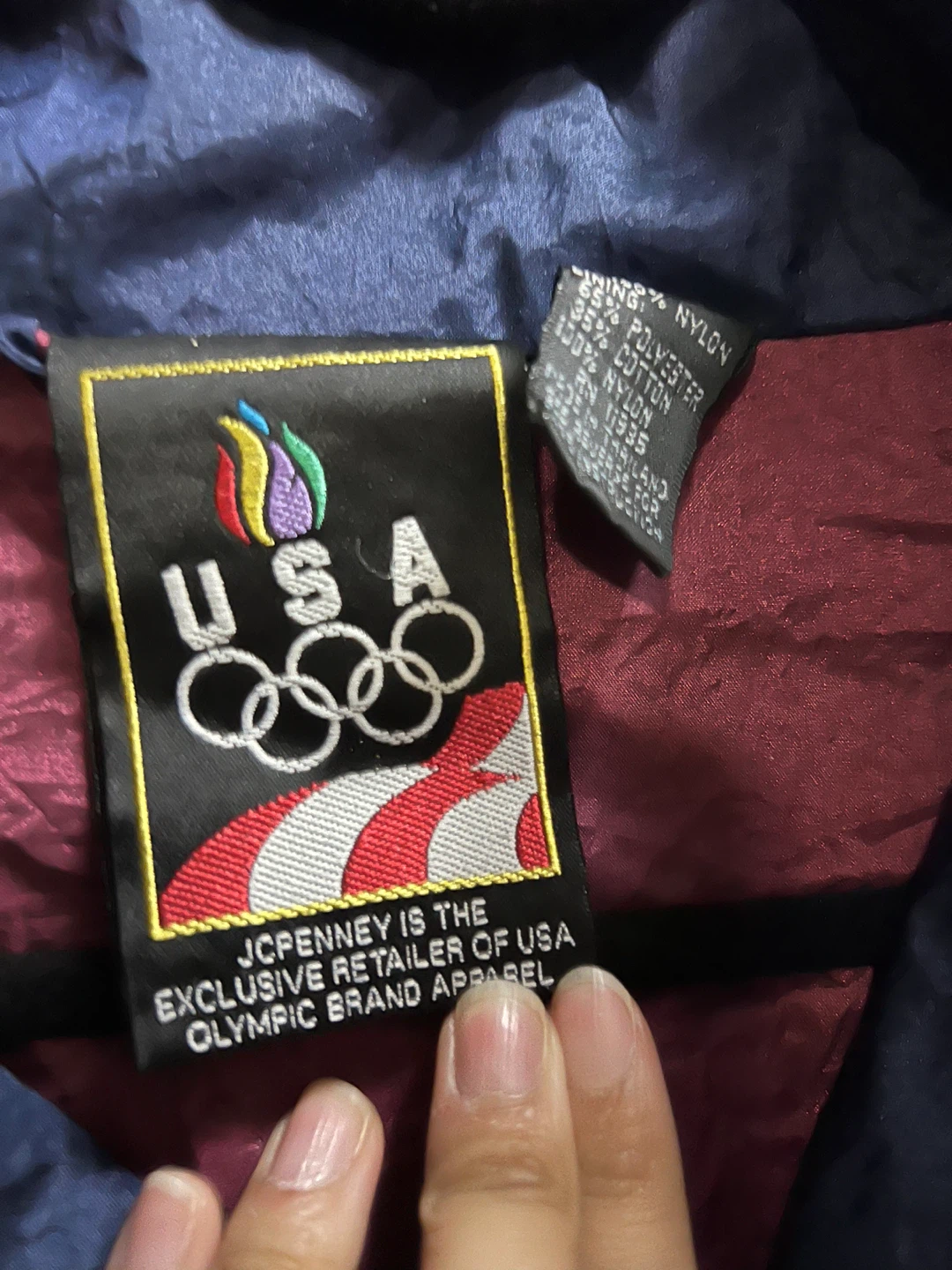 Vintage USA Olympics Windbreaker - photo 2