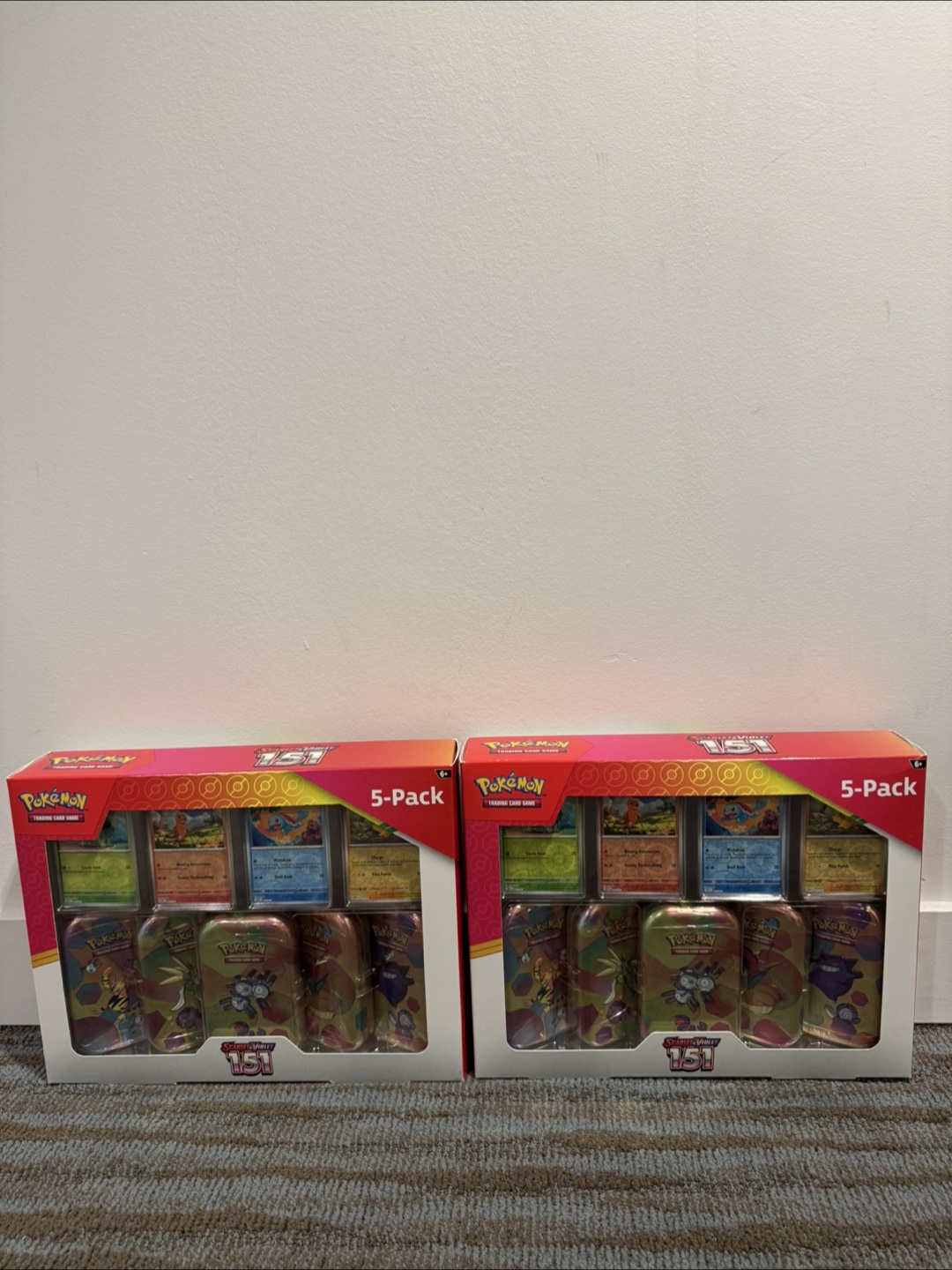 Costco Pokemon 151 Mini Tin 5-pack (Magneton and Mewoth) - photo 3