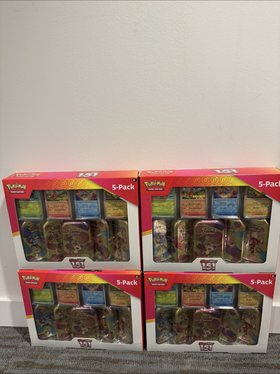 Costco Pokemon 151 Mini Tin 5-pack (Magneton and Mewoth)