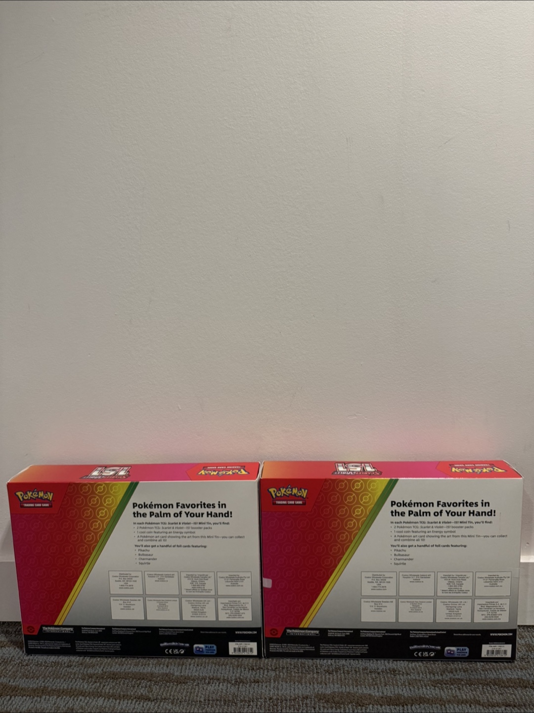 Costco Pokemon 151 Mini Tin 5-pack (Magneton and Mewoth) - photo 4