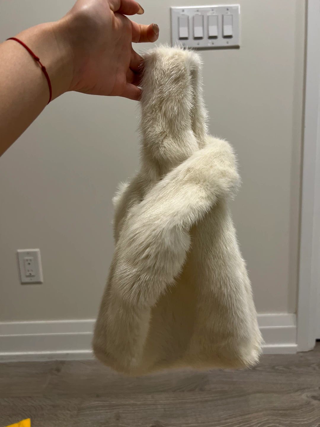 Designer brand Faux Fur Tote Bag - photo 2