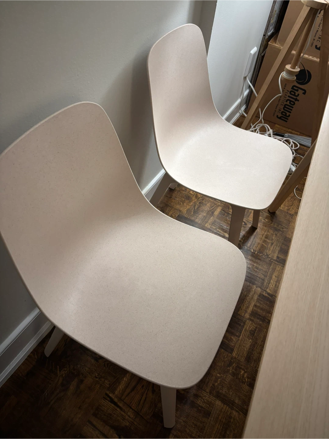 Moving Sale! Ikea Chair (ODGER) - Beige