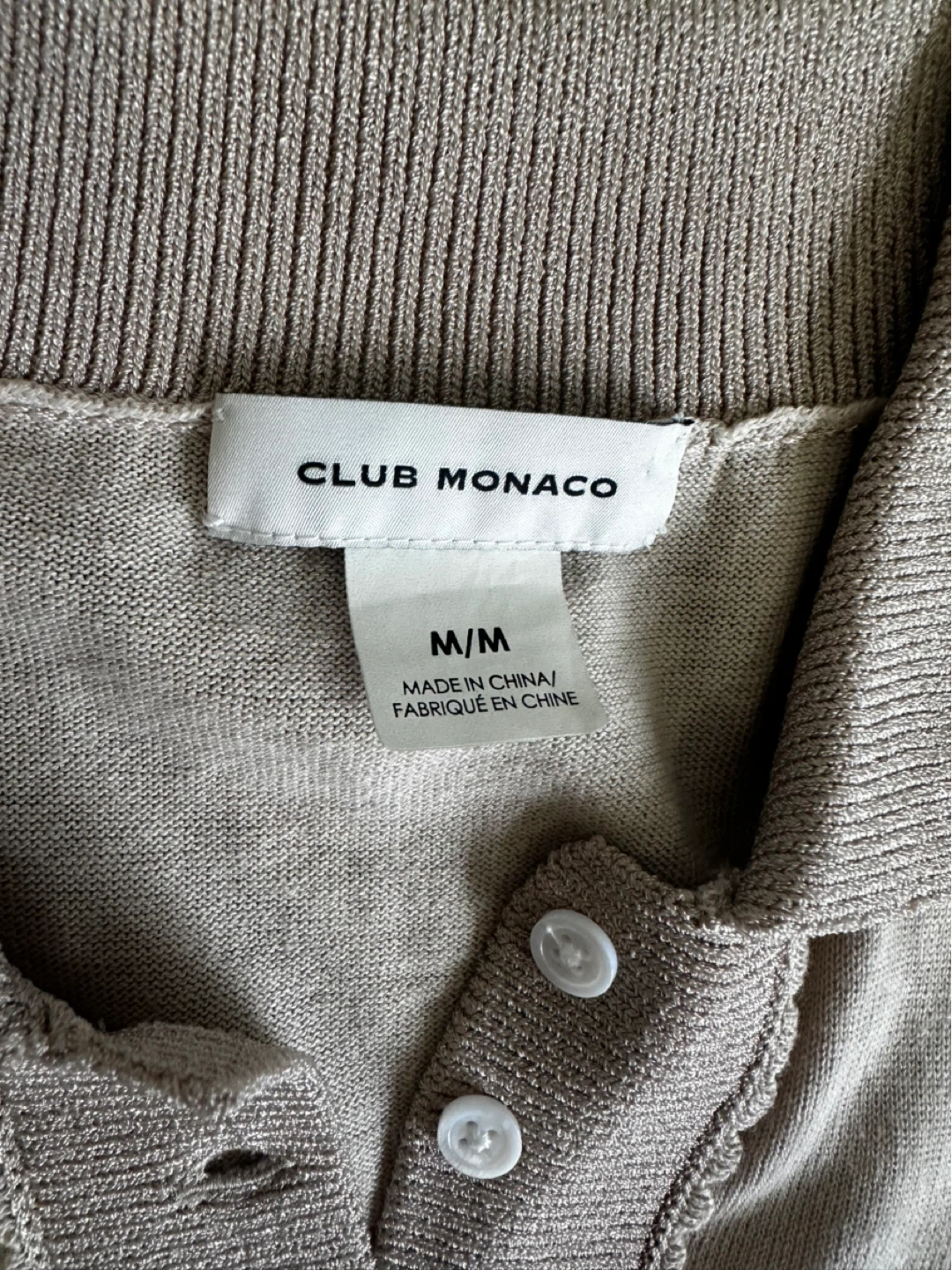 Club Monaco Polo Shirt - Size M - photo 3