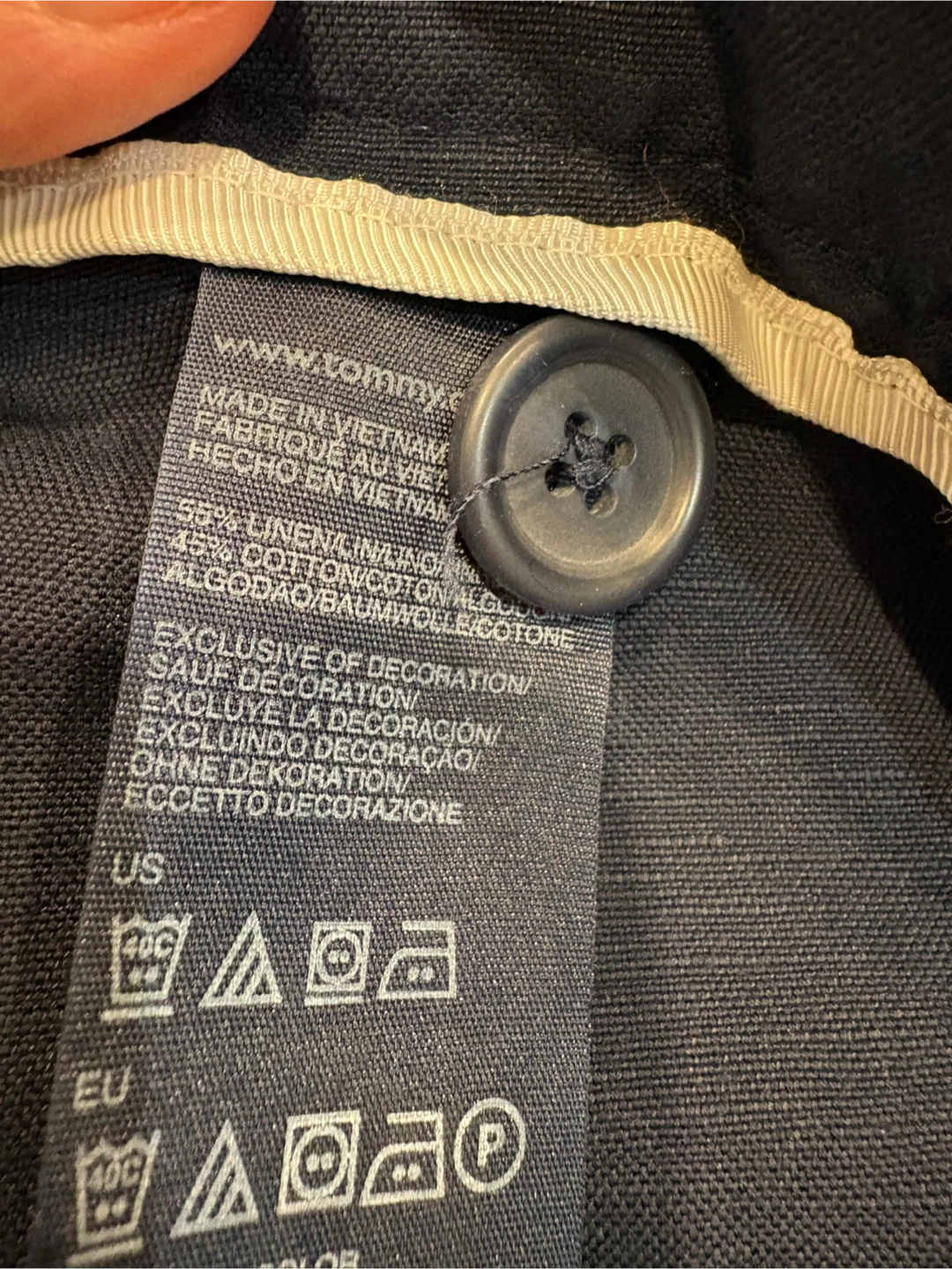 Tommy Hilfiger Linen Blend Pants - Size 10 - photo 4