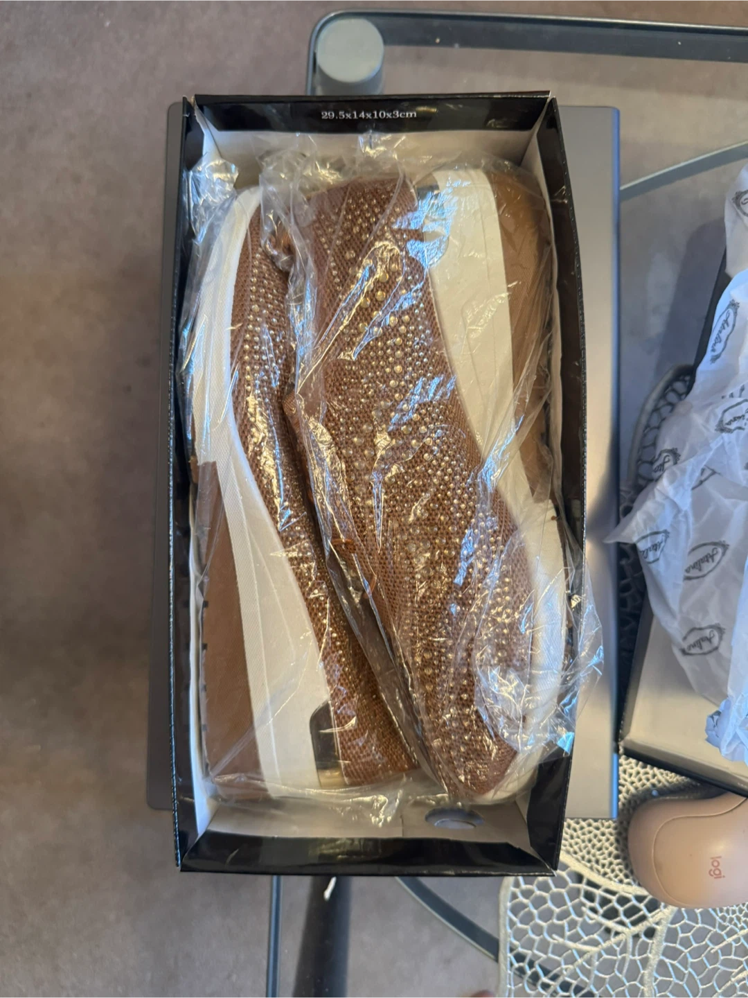 Atalina Women’s Brown Sneakers - Size 40 EU or 8.5 US - photo 5