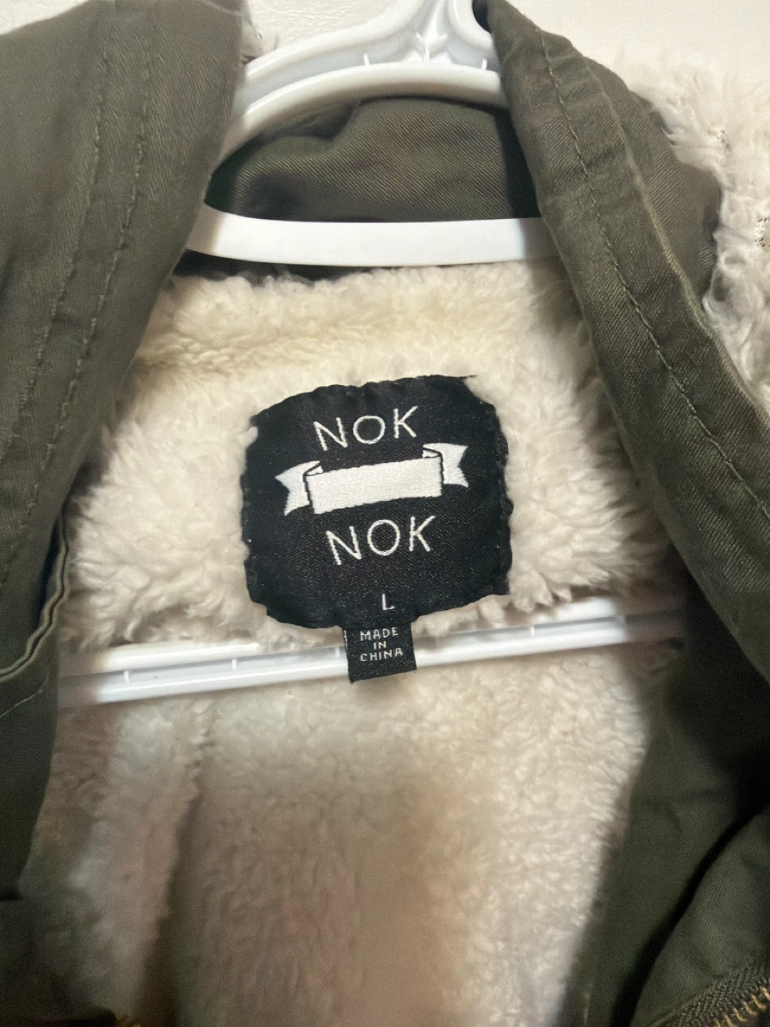 NOK Olive Green Vest - Size L - photo 3