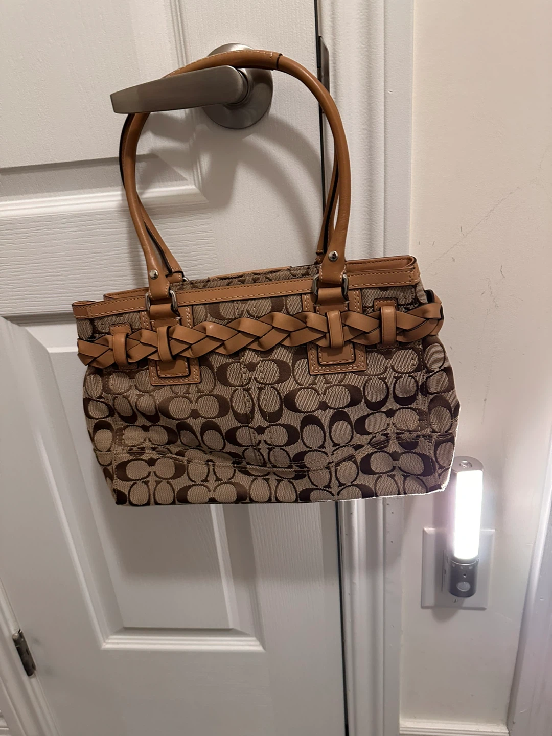 Brand new Coach Signature Collection Jacquard Fabric Tote - photo 2