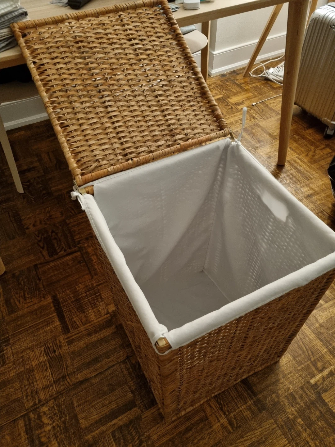 Moving Sale! Ikea Laundry Basket (NATTGIBBA) - photo 2