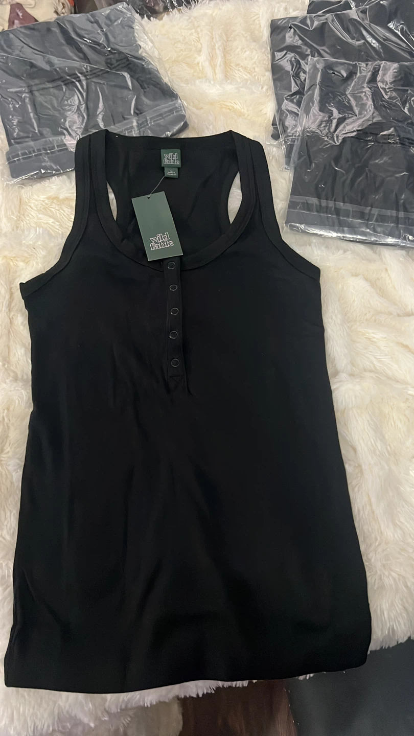 Wild Fable Black Tank Top - Size M