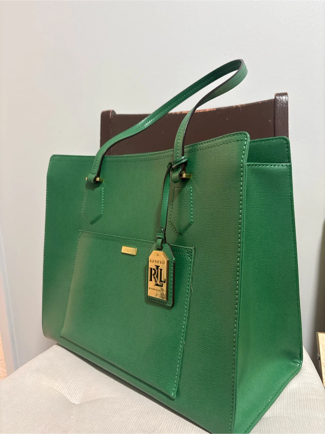 Ralph Lauren Green Tote Bag - photo 2