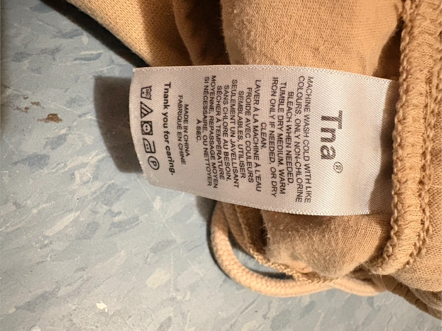 Tna Airy Fleece Boyfriend Sweatpants - Size S - photo 3
