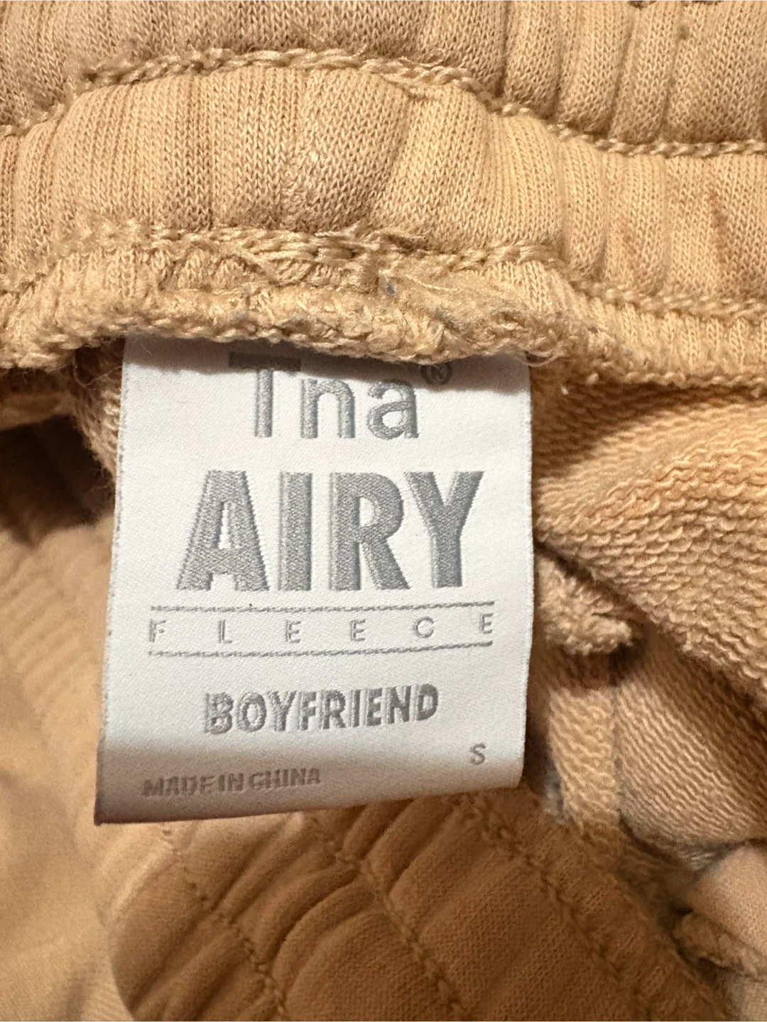 Tna Airy Fleece Boyfriend Sweatpants - Size S - photo 2