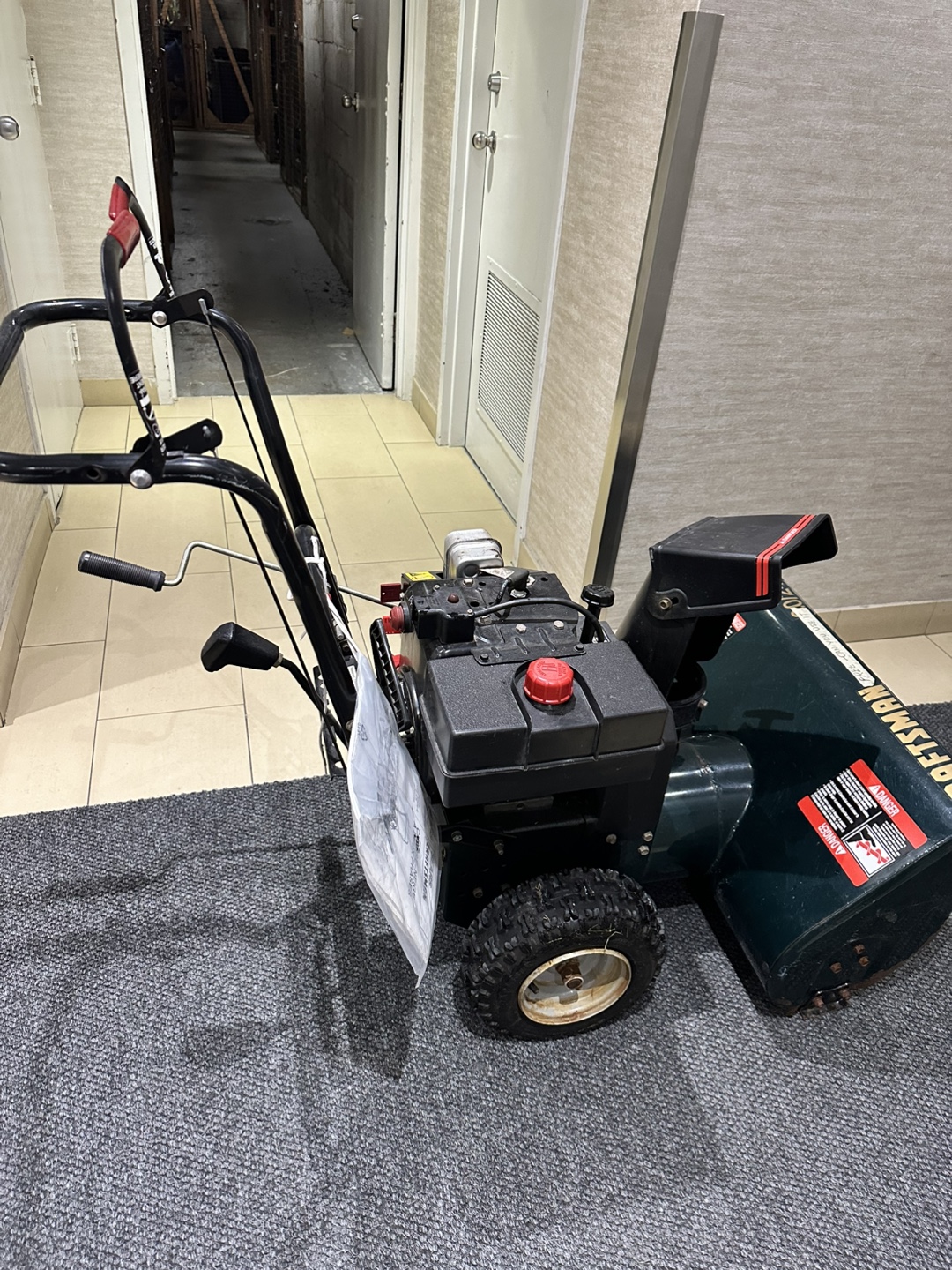 Craftsman 24" Snowblower - Ready for Winter!