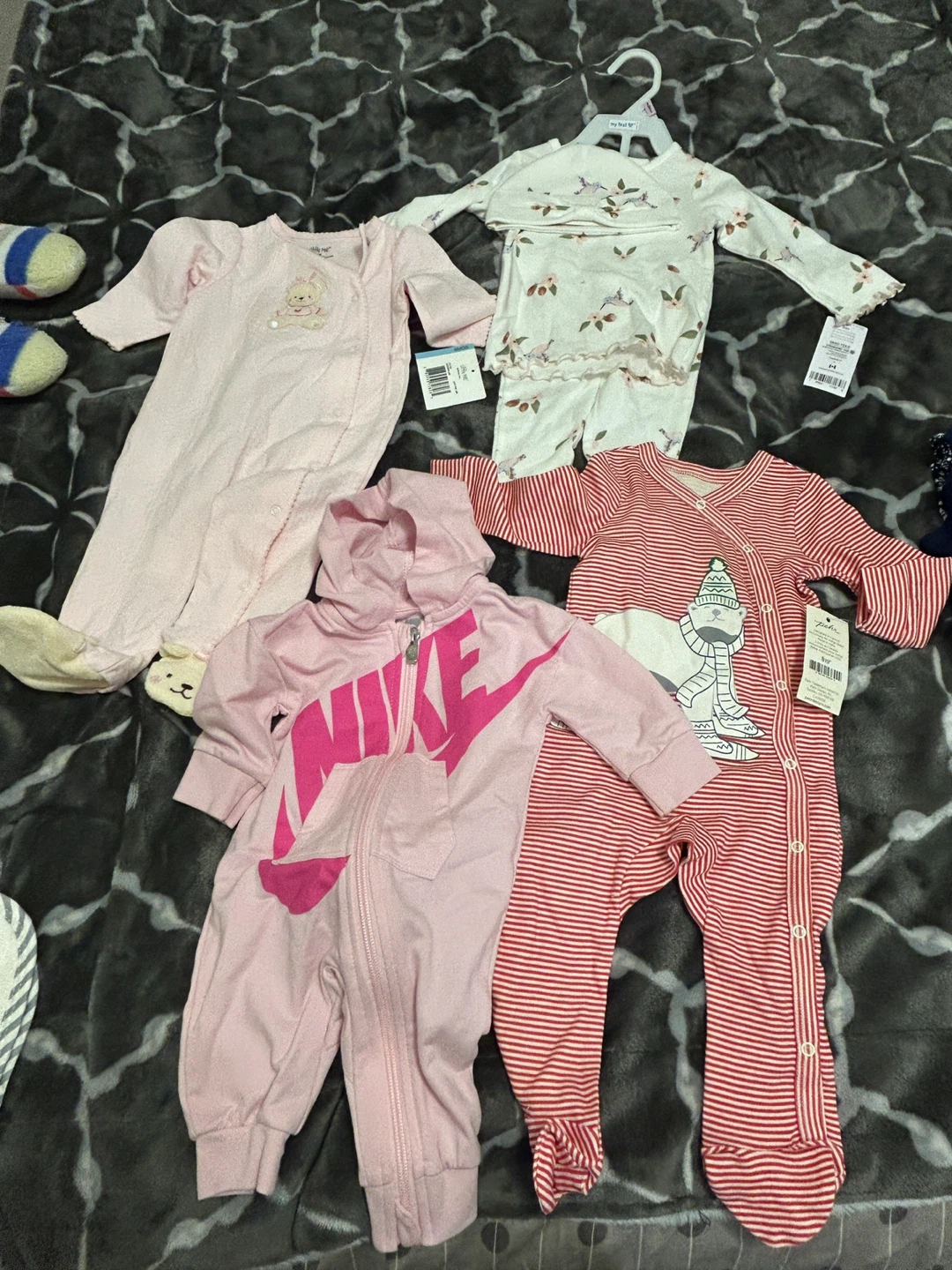 Baby Clothes Bundle: Nike, Little Me, 6M