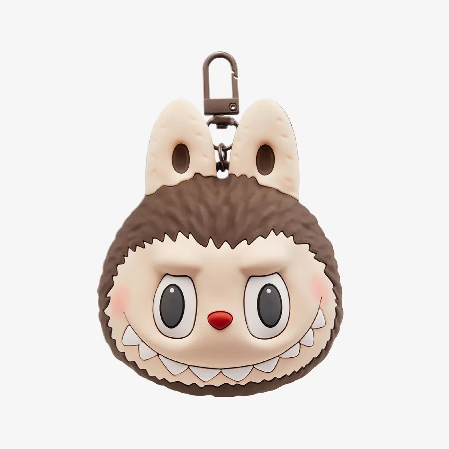 LABUBU - Brown silicone earphone bag - Pop Mart