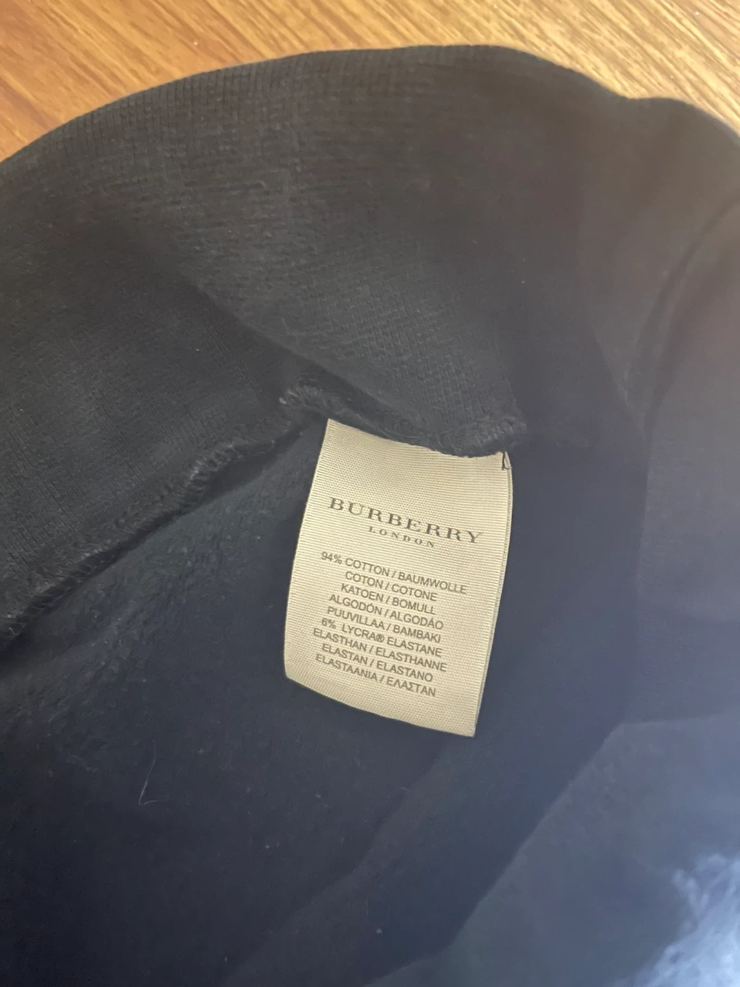 Burberry London Black Baggy Sweats - photo 3