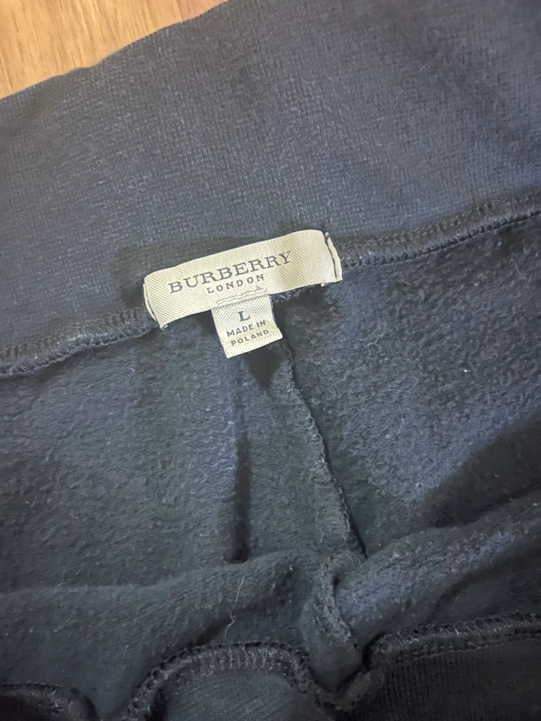 Burberry London Black Baggy Sweats - photo 2