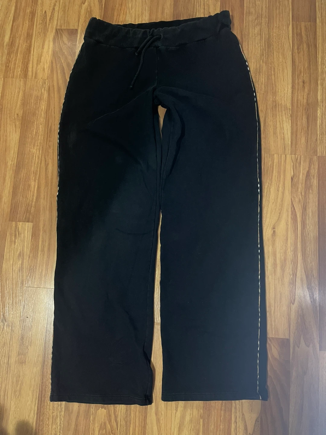 Burberry London Black Baggy Sweats