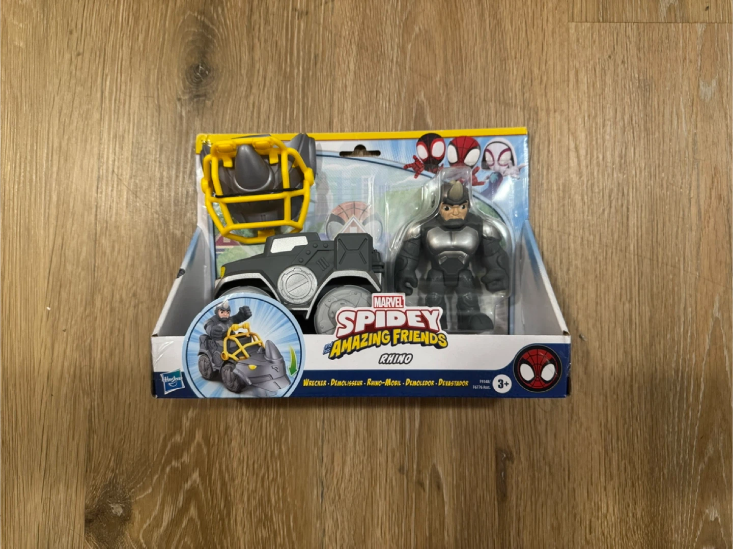 Spidey and His Amazing Friends Rhino with Vehicle
