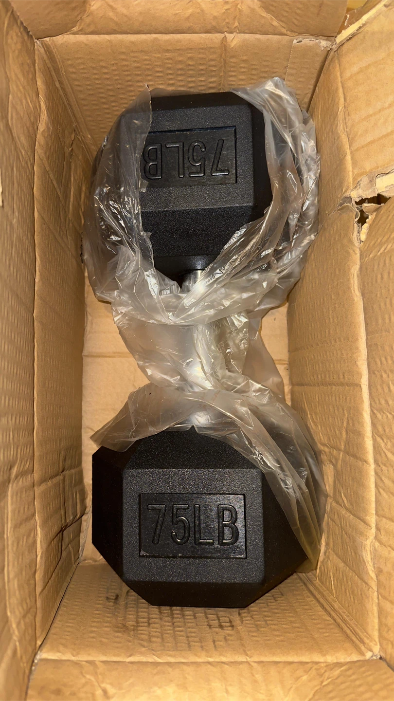 75 LB Dumbbell