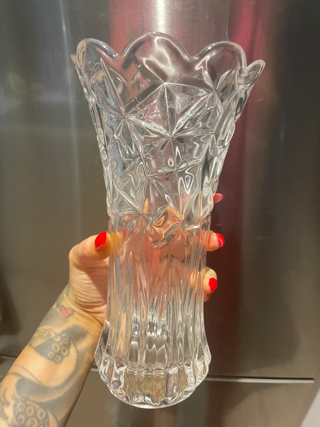 Clear Flower Vase - photo 3