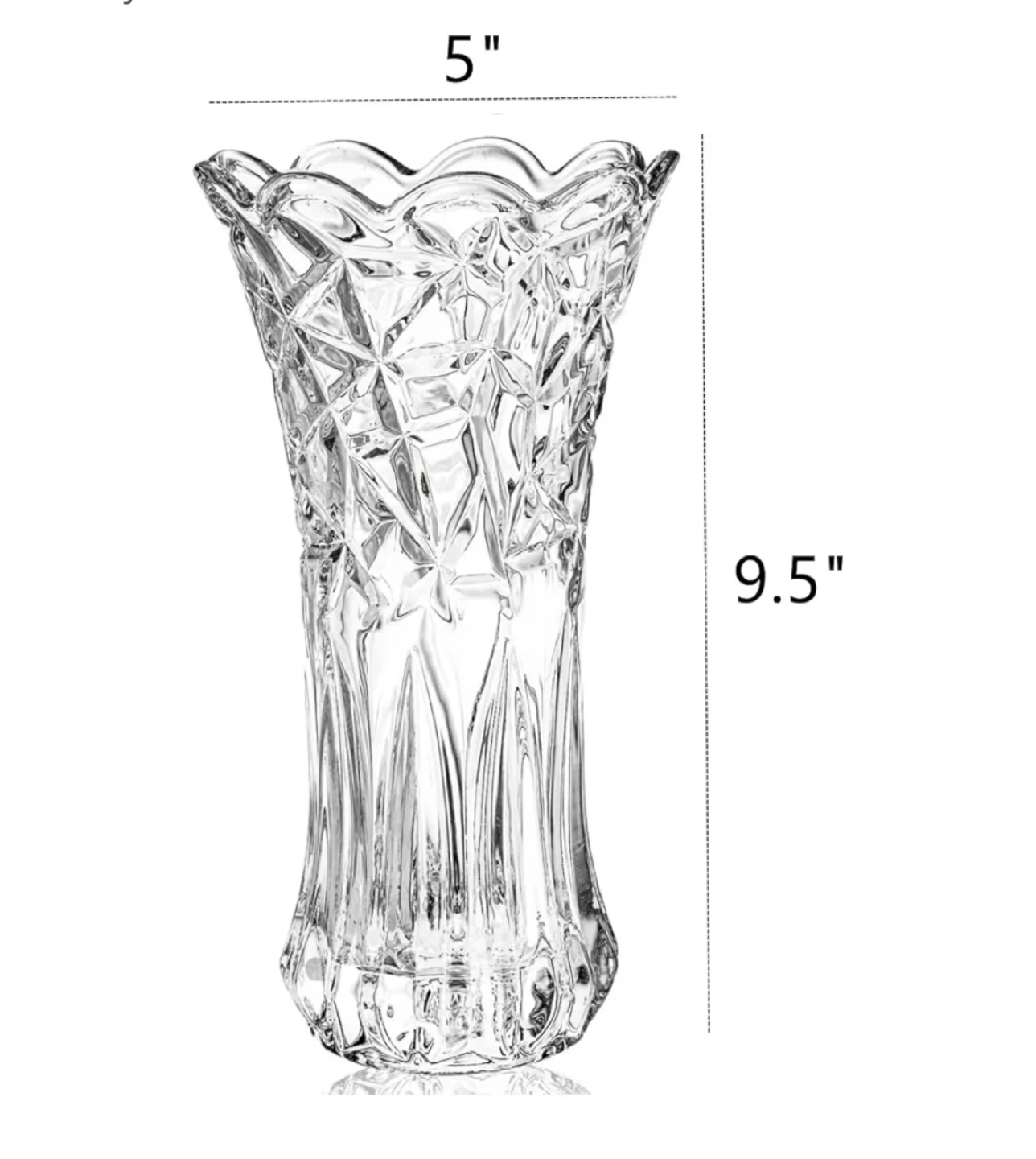 Clear Flower Vase - photo 2