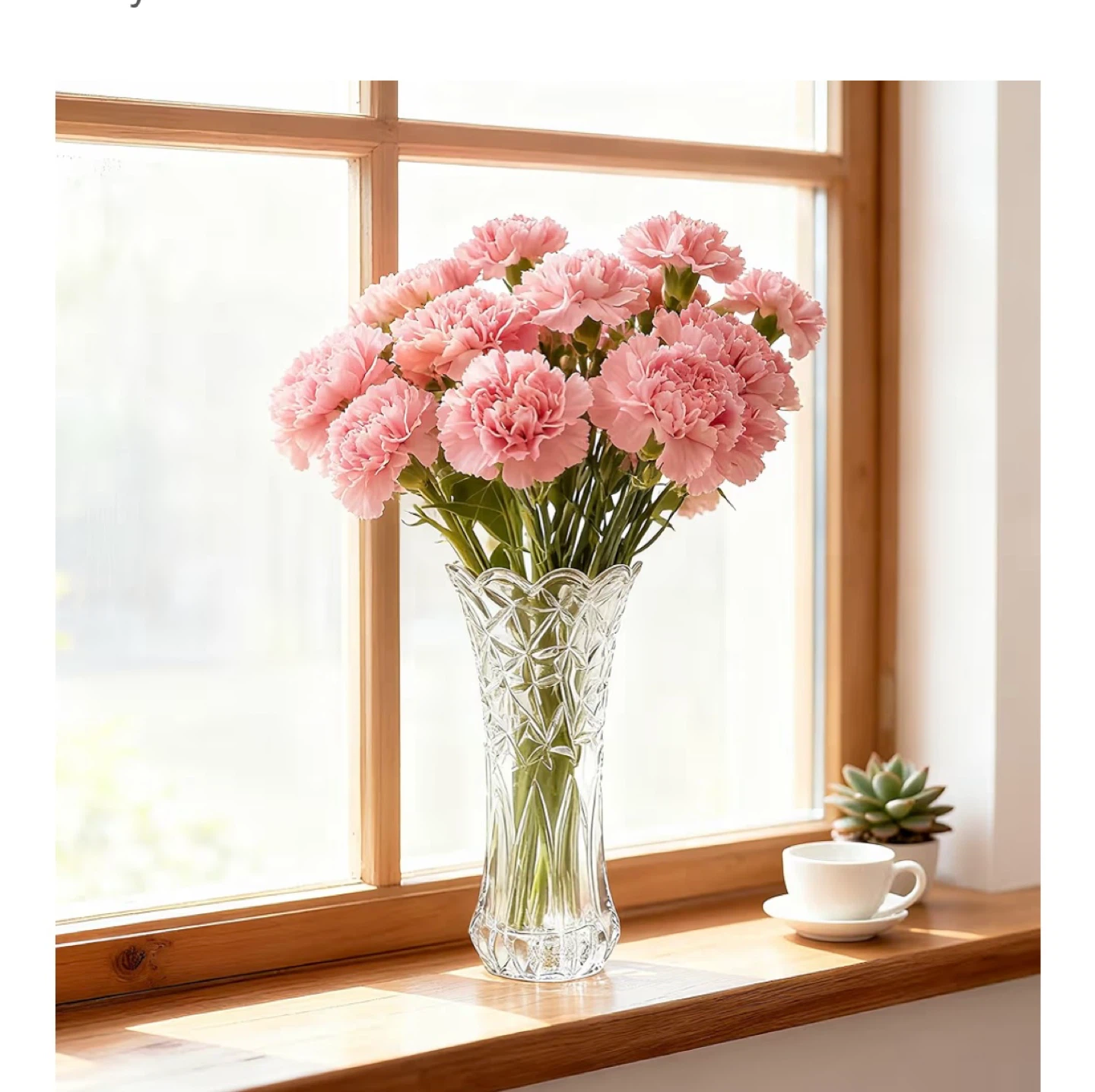 Clear Flower Vase