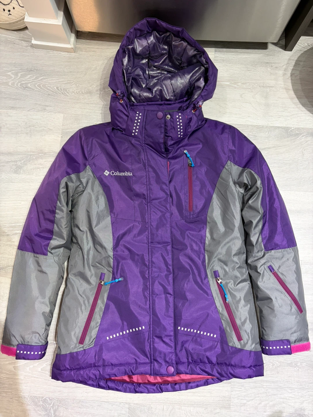 Columbia Titanium Purple Winter Ski Jacket - Size M