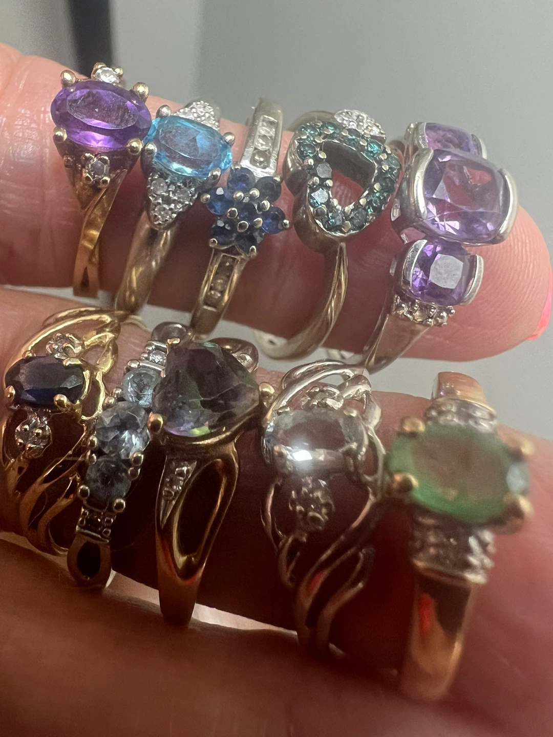 10 k rings -210 dollars each