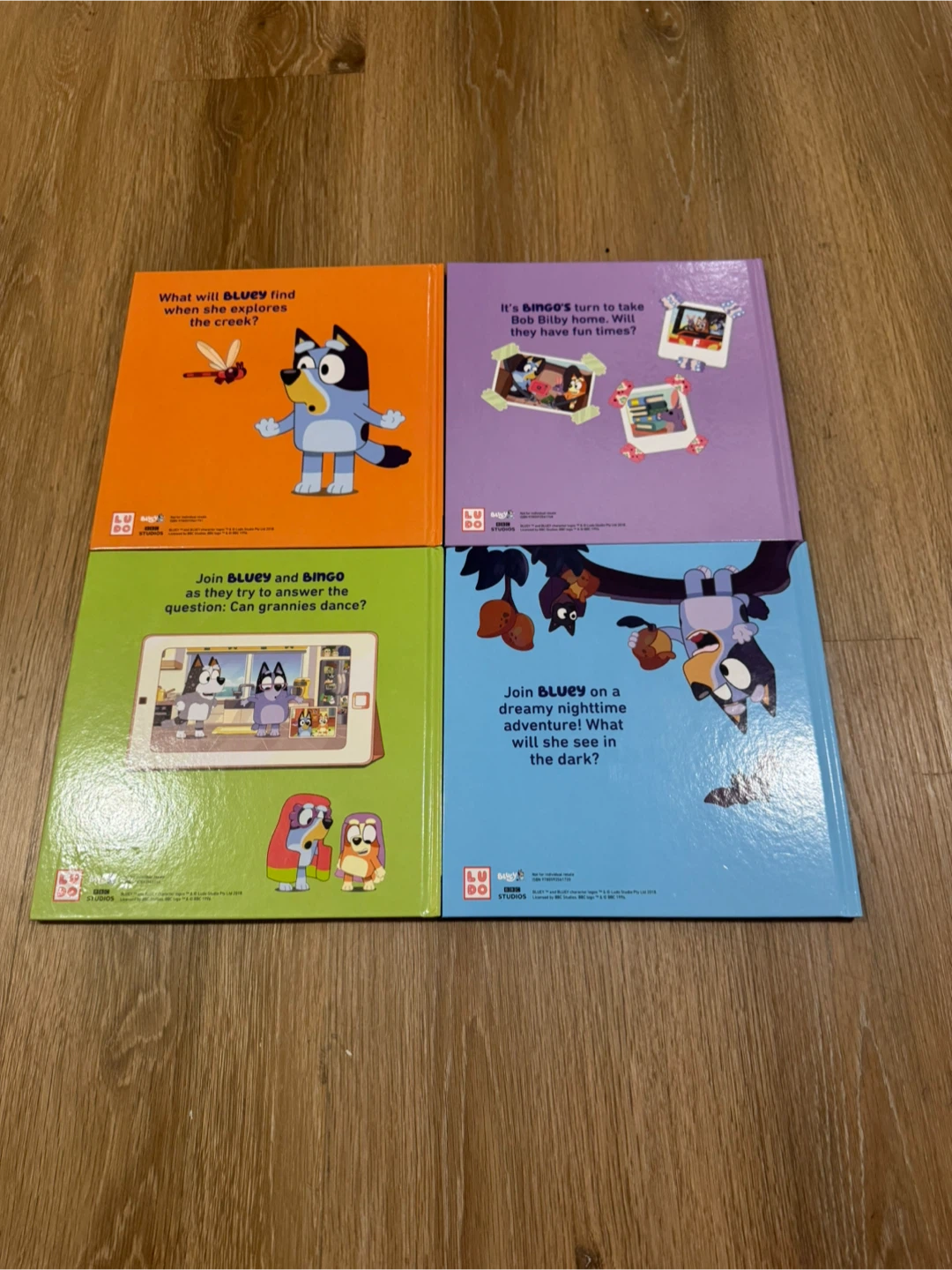 Bluey Hardcover Books x 4 - photo 2