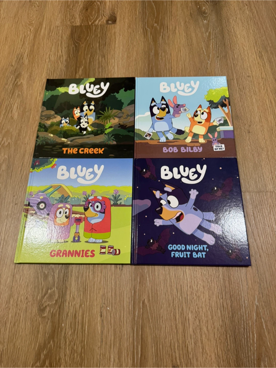 Bluey Hardcover Books x 4