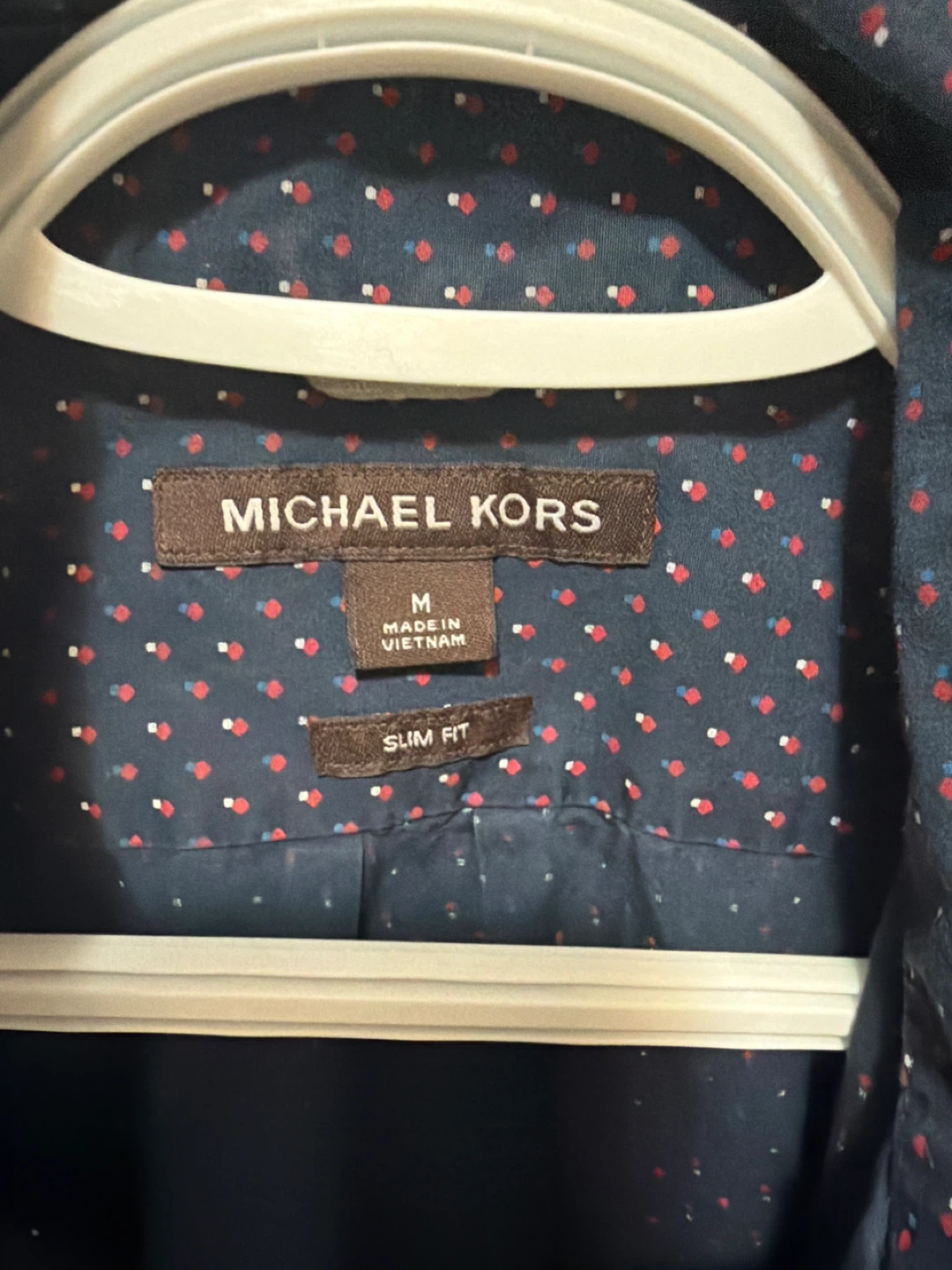 Michael Kors Slim Fit Button-Down Shirt - M - photo 3