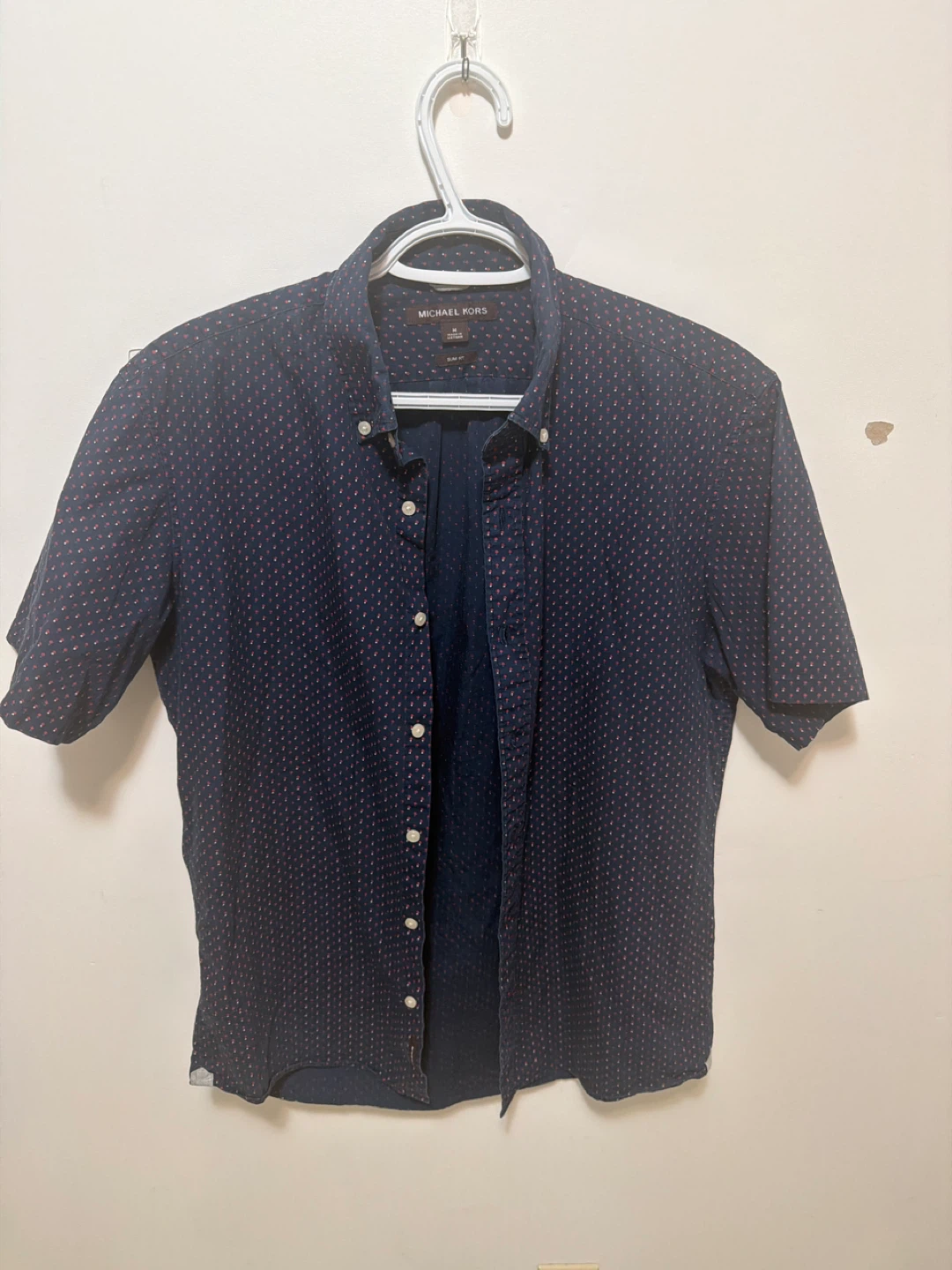 Michael Kors Slim Fit Button-Down Shirt - M