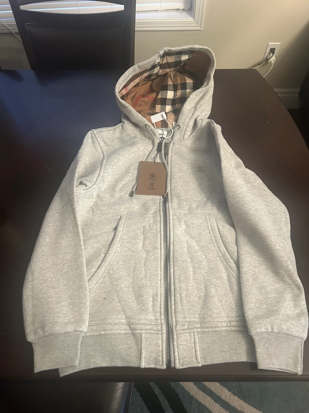 Burberry Grey Hoodie