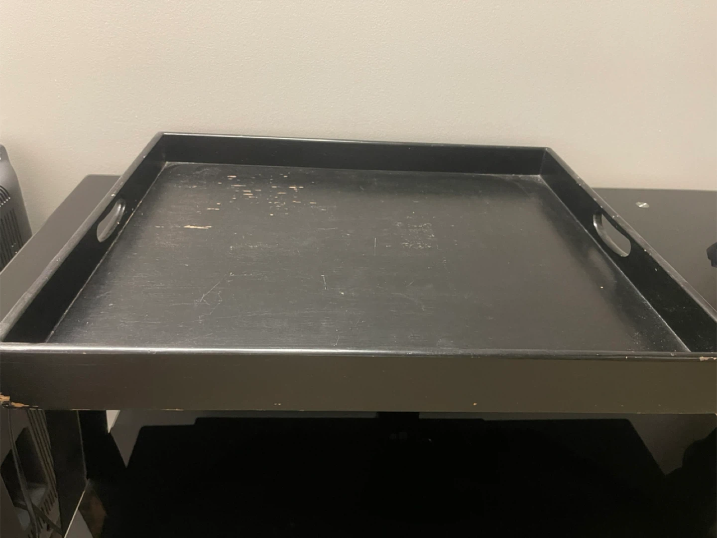 Black Serving Tray