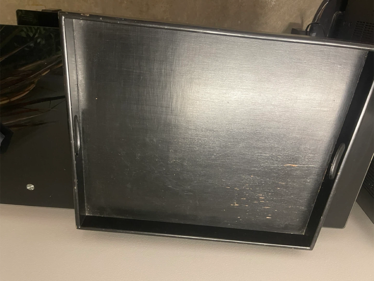 Black Serving Tray - photo 2